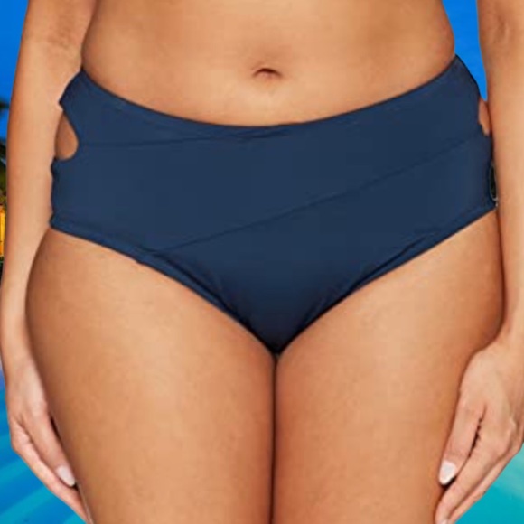 Jessica Simpson Cutout Sides Swim Bottoms - NWT - Picture 2 of 6